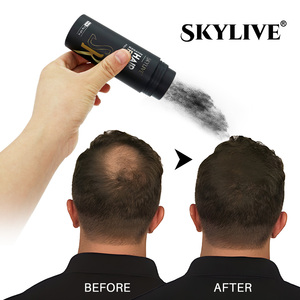 Nouvelle mode résistant à l'eau étanche fibres de construction de cheveux cheveux kératine épaississement poudre de remplissage pour <span class=keywords><strong>homme</strong></span> produits de coiffure - Product Image 2