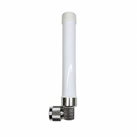 Antenne LoRa 2,4 GHz 4G LTE GPS 915 MHz étanche à angle droit avec connecteur N mâle à vis pour suivi d'actifs RTLS et télémétrie