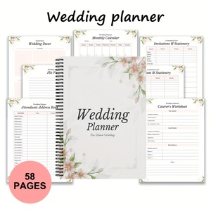 Cuadernos Planificadores Espirales Personalizados, Cuaderno Planificador de Bodas A5, Diario de Lujo de Alta Calidad, Impresión Personalizada, Regalo de Papel - Product Image 2