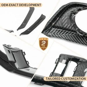 Kit carrosserie en carbone sec OEM pour <span class=keywords><strong>Porsche</strong></span> <span class=keywords><strong>911</strong></span> 992.2, lèvre avant, pare-chocs, garnitures décoratives, diffuseur arrière, kit aérodynamique - Product Image 5