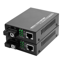 Fiber Optical Media Converter HTB-3100AB 10/100M Single Mode Single Fiber 25km SC Factory Price Fiber Optic Transceiver