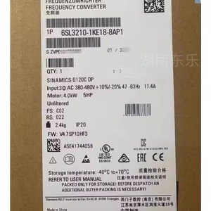 Siemens 6SL3210-1KE18-8AP1 G120C Inverter 4KW 380V Industrial Drive For <b>Motor</b> <b>Control</b> - Product Image 4