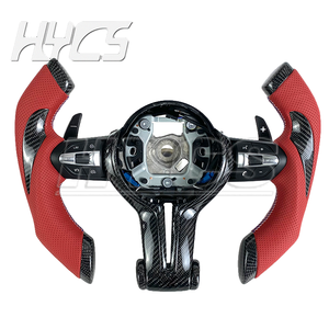 Volante de Fibra de Carbono Personalizado para Interiores de Automóviles F1 para <span class=keywords><strong>BMW</strong></span> <span class=keywords><strong>F10</strong></span> F30 E90 E92 F11 F80 F82 F83 F85 F86 F87 X3 X4 X5 - Product Image 1