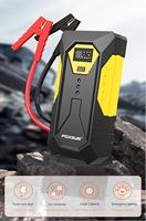 Démarreur de voiture 3-en-1 400A 12V avec gonfleur de pneus, charge rapide, batterie externe portable, booster d'urgence pour voiture et camion
