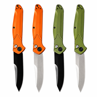 Couteau de poche pliant léger BM 9400, lame en acier 7Cr17MoV, manche en aluminium T6 coloré, couteau EDC d'extérieur