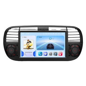 7 Inch Android Car Player for Fiat 500 2007-2015 8+256GB Qualcomm 665 QLED IPS Display DTS Sound HD Optical RCA Output CE-XTRONS - Product Image 1