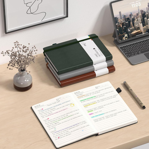 Premium Thick Paper A5 Dotted Grid <strong>2025</strong> 2026 Elastic Band Custom Dotted HardcoverJournal Planner <strong>Notebook</strong> - Product Image 5