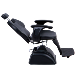 Sillón de Peluquería Profesional de Lujo con Tapicería de Cuero Premium, Elevación Hidráulica Suave para Salón de Belleza - Product Image 2