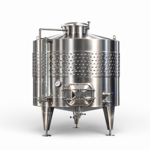 Réservoir de stockage de vin en acier inoxydable de 5000 L avec enveloppe de refroidissement - Product Image 5