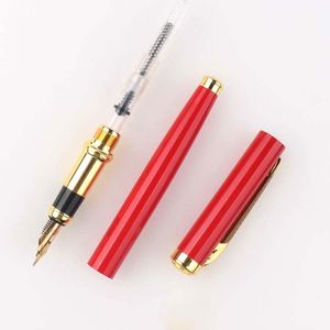 Promotional Stainless Steel Metal Fountain Pen With Custom Logo School Office Executive <b>Cheap</b> Wholesale Luxury High Quality - Product Image 6