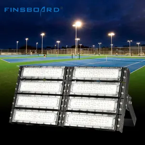 Al Aire Libre Ip65 impermeable aluminio pistas de tenis iluminación estadio reflector 300W 400W 500W 600W Led estadio luces de inundación