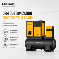 Compresseur d'air à vis LOGICAIR Chine 80 gallons 60 gallons 200 litres monophasé pour usage domestique, peinture, système intégré, usage industriel
