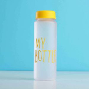 Stylish Portable Reusable Factory Direct Supply Printed Logo Cups Food Safe <b>Plastic</b> Sports Fitness <b>Drinkware</b> For Students - Product Image 3