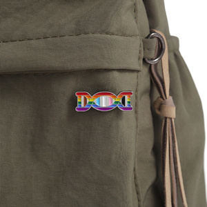 Broches en métal LGBT Rainbow Enamel Pins Cartoon Cute Animal Broches Backpack Accessories Lapel Badge Jewelry Gift for Friends Wholesale - Product Image 3