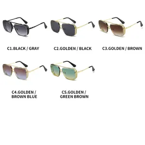 Новые дизайнерские очки для вечеринок, лидер продаж, Новые поступления, оптовая продажа, очки с разноцветными линзами UV400, модные солнцезащитные очки для мужчин