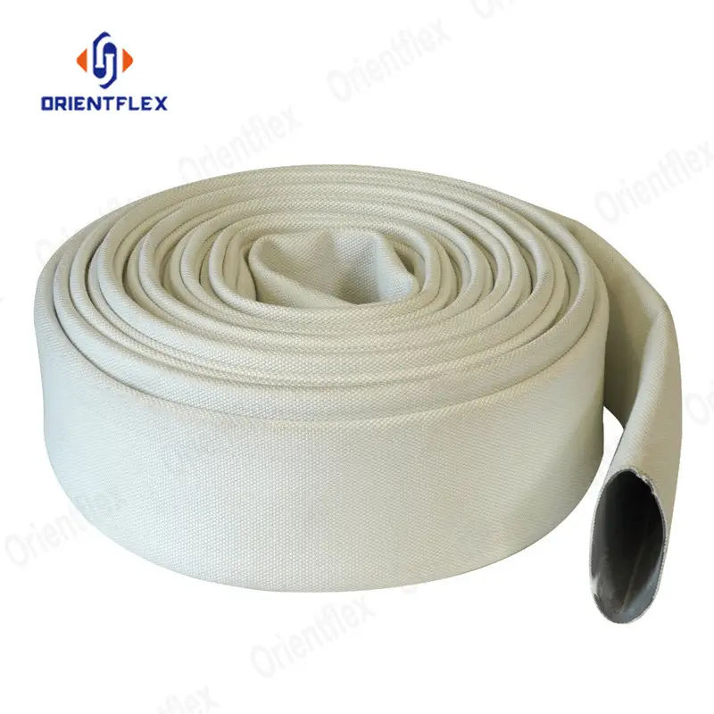 30M a prova di fuoco 6 pollici 2 pollici 50Mm idrante antincendio combattimento Lay piatto rivestimento in PVC Layflat manichetta antincendio avvolgitubo 100 Ft prezzo