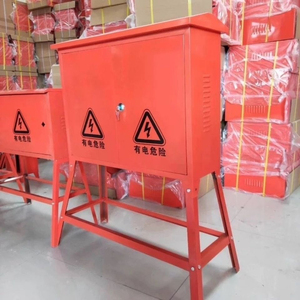 Cajas secundarias y terciarias in situ de 220V y 380V, caja de distribución temporal a prueba de lluvia para exteriores, caja de distribución de energía trifásica - Product Image 6