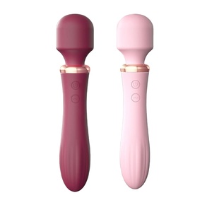 Double-headed dual-purpose charging heating <b>vibration</b> female masturbation flirting fun sex products - Product Image 1
