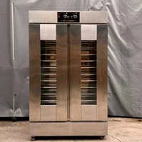 Machine de fermentation de pâte à double porte pour boulangerie électrique