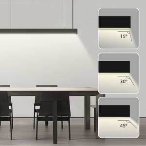 36W 6000K <span class=keywords><strong>LED</strong></span> Tuyến Tính Mặt Dây Chuyền Đèn Khu Dân Cư Trang Trí Nội Thất Chiếu Sáng Cửa Hàng Văn Phòng Chiếu Sáng Trong Nhà Tuyến Tính Đèn - Product Image 4