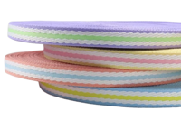 Sangle en polyester/nylon écologique DANSKY pour sacs et chaussures, ruban jacquard épais de 50 mm à motifs