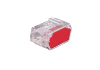 BELEKS 2P Connecteurs de fils électriques à installation rapide Conception enfichable sans outil Connexion sécurisée 450V 24A Borniers en nylon