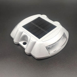 Tachuelas Reflectantes Solares de Aluminio para Carreteras, con LED Integrado, Impermeables IP68, de Alta Intensidad, para Autopistas y Carreteras Urbanas - Product Image 2