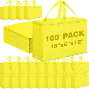 Factory Non Woven <b>Reusable</b> Grocery <b>Bag</b> Bulk Wholesale Custom Printed Logo Heavy Duty Large Shopping Tote <b>Bag</b> - Product Image 1