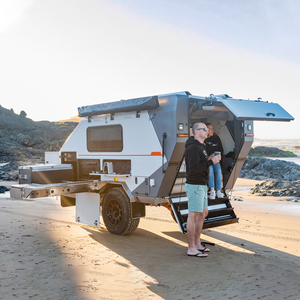 Ecocampor <strong>Mini</strong> <strong>POD</strong> Camper <strong>Camping</strong> <strong>Trailer</strong> RV Caravan With Kitchen and Bathroom for Sale - Product Image 1
