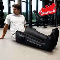 Masseur à compression d'air Y70 Private Label, 3 modes d'arrêt automatique, conception à 5 chambres, bottes de récupération, compresseur d'air sportif, massage des jambes