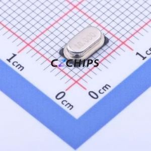 16M 12PF 10PPM Crystal (Passive) HC-49S-SMD-2P-Mini Crystal Oscillator 16MHz 10ppm 12pF 30ppm - Product Image 1