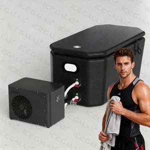 Wholesale 1HP Ice Bath Cold Plunge Chillers <b>Wifi</b> Control Water Cooled Chiller of Water Cooling System - Product Image 4