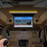 XTRONS Lecteur multimédia de toit de voiture Android 14 avec écran IPS 17,3 pouces Octa Core 4+64 Go 1920x1080 inclinable et entrée HD