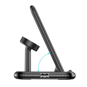 Wholesale New Fast Wireless Charger Stand for <span class=keywords><strong>Apple</strong></span> 4 in 1 Wireless Charging - Product Image 5