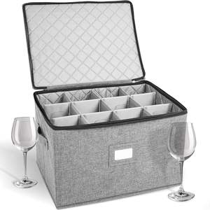 Ensemble d'organisateurs de tasses à vin de cuisine de haute qualité pour le stockage et le <span class=keywords><strong>transport</strong></span> - Product Image 1