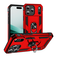 Coque antichoc robuste pour iPhone 17 Pro Max avec béquille rotative 2-en-1 et protection intégrale