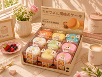 Jouet Squishy Créatif en PU Brillant en Forme de Donut, à Remontée Lente, Réaliste, en Forme de Pain, Anti-Stress et de Décompression