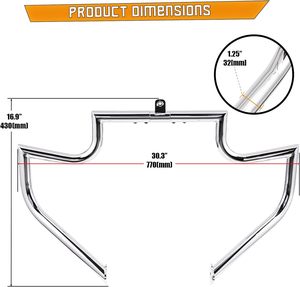 Barre de protection moteur personnalisable pour Harley Davidson Touring Road Glide Road King Street Glide <span class=keywords><strong>Electra</strong></span> Glide <span class=keywords><strong>CVO</strong></span> - Product Image 5