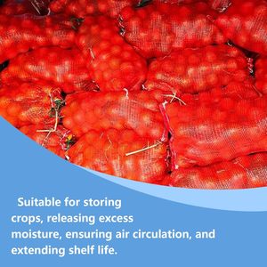 Reusable Organic Cotton Mesh Produce Bags, Washable Drawstring Bags for Grocery Shopping, Fruits and Vegetables - Product Image 2