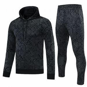 Sweat-shirts à capuche de qualité supérieure United, veste de sport brodée pour le football, pour hommes, vêtements de sport d'hiver - Product Image 5
