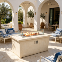 Brasero de jardin pour petits patios, balcons et excursions en camping, foyer extérieur de style rustique