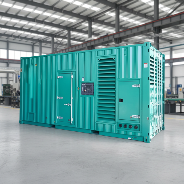 3 Phase Power Plant Dedicated 2000kva 2500kva Container Generator Set, Factory OEM Price 3000kva Data Center Diesel Generator