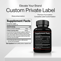 Capsules de Prise de Poids à l'Huile d'Arbre à Thé pour Nutrition Sportive, Brûleur de Graisse, Contrôle du Sébum, Renforcement Musculaire, Marque Privée