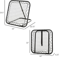 Rebondisseur de football durable pour joueurs de football et de baseball, directement de l'usine