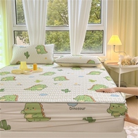 Sunny Textile Nouveau drap-housse épaissi en latex pour lits, draps-housses à motifs de dessins animés