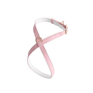 Customized Personalized Vegan Leather <b>Dog</b> <b>Harness</b> Set Adjustable Manufacture Designer Fancy Pet Chest Leash for <b>Puppy</b> Wholesale - Product Image 1