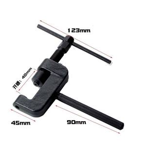 Kit de 13 outils manuels pour la démontage de chaînes de <span class=keywords><strong>moto</strong></span>, comprenant coupe-chaîne et riveteuse, pour la réparation de chaînes - Product Image 5