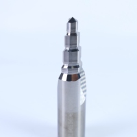 Foret étagé en acier au tungstène non revêtu, multi-diamètres, coupe-trou à 2 cannelures CNC pour perçage de précision sur métal, bois et plastique