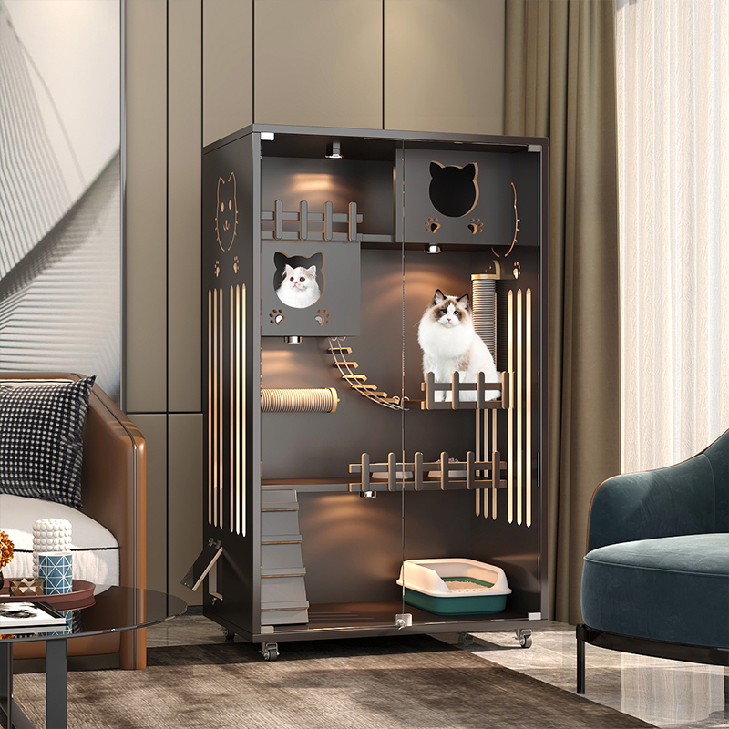 Luxury Cattery Durable Spacious Pet Homes 2025