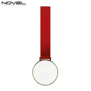 Fashion Diy Blanks Custom Sublimation Metal Gold Medal Silver Badge Sports Gaming Medals Gifts